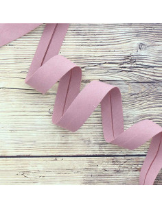 Nastro in cotone biologico - Rosa antico