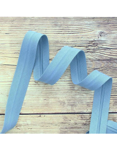 Nastro in cotone biologico - Blu jeans