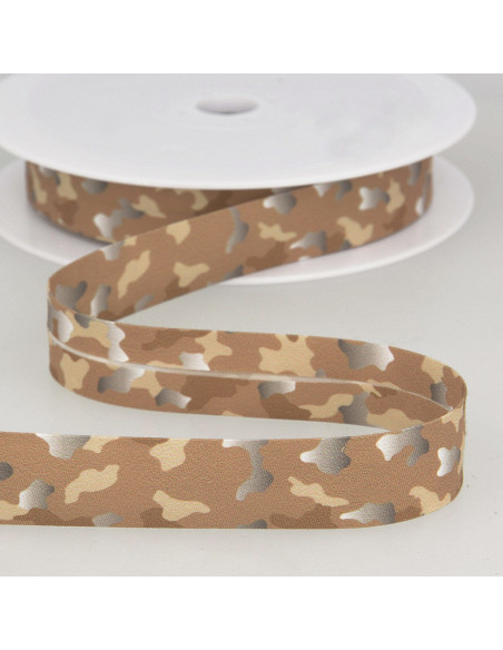 Bordo militare - Marrone cioccolato