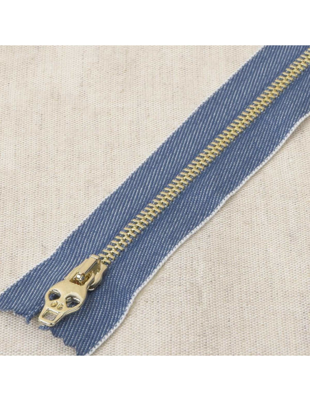 Chiusura jeans teschio
