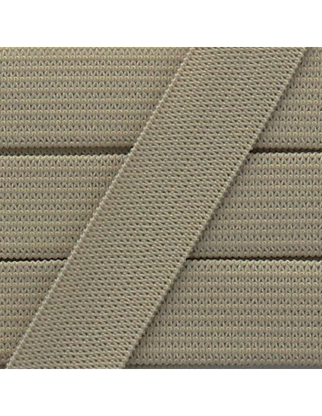 Elastico morbido 15 mm - Beige scuro