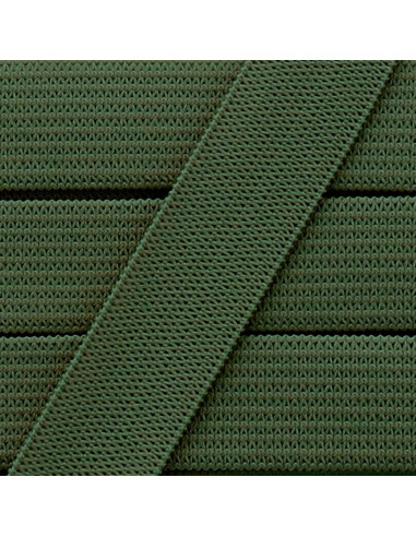 Elastico morbido 15 mm - Kaki