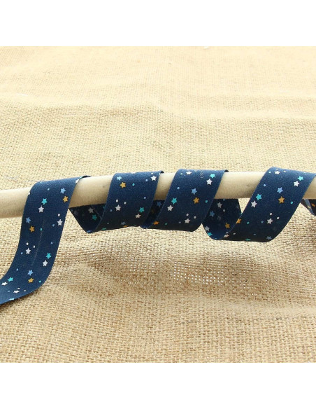 Stelle bias 20 mm - Blu notte
