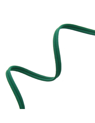 Cordone doppio profilo rivestito opaco - Verde