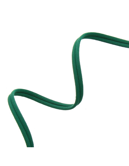Cordone doppio profilo rivestito opaco - Verde