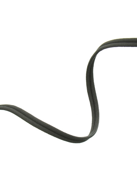 Cordone doppio profilo rivestito opaco - Grigio antracite
