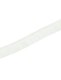 Frangia deluxe 30 mm - Bianco