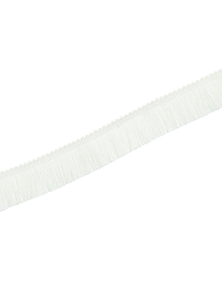 Frangia deluxe 30 mm - Bianco