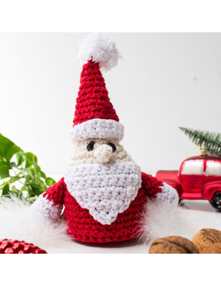 Kit per uncinetto - Babbo Natale