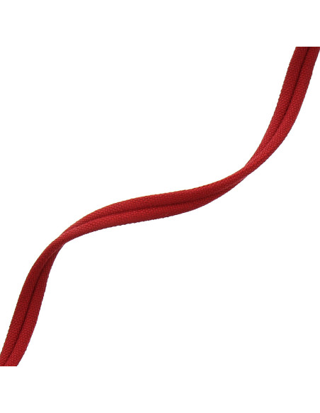 Cordone doppio profilo rivestito opaco - Rosso