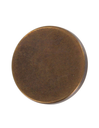 Bottone piatto con coda - Bronzo