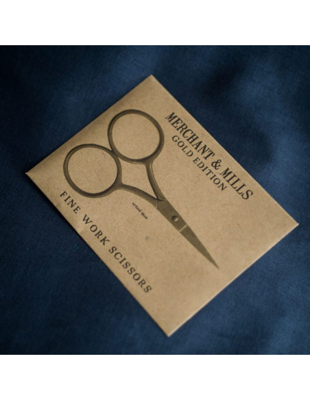 Forbici da ricamo dorate Merchant & Mills 9 cm