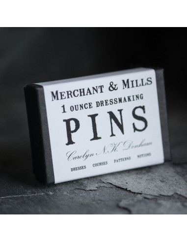 Scatola di 28 gr di spilli extra-fini Merchant & Mills