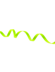 Nastro satinato fluorescente - Verde