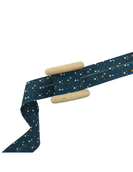 Stelle di bias 30 mm - Blu notte