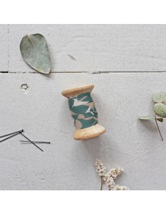 Nastro in viscosa Windy Cedar al metro - Atelier Brunette