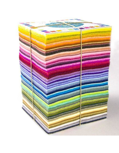 Scatola campioni feltro Cinnamon Patch
