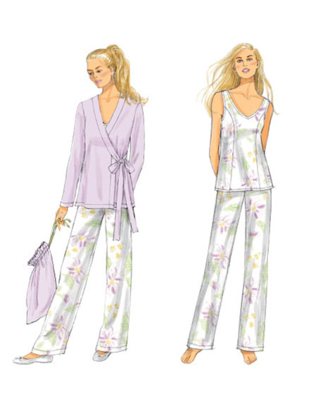 Modello di abito, top, camicia, pantaloni e borsa - Butterick 5963