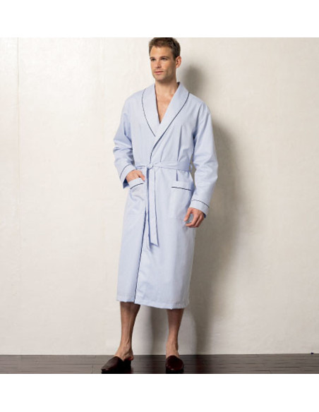 Modello di vestaglia, cintura, top, pantaloncini e pantaloni - Vogue 8964