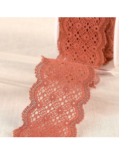 Pizzo elastico tra due - Ruggine
