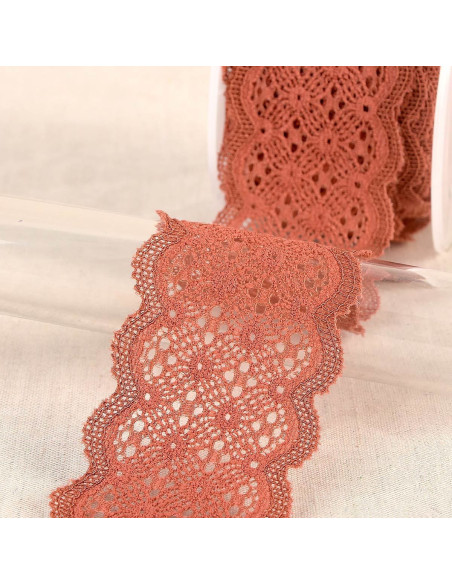 Pizzo elastico tra due - Ruggine