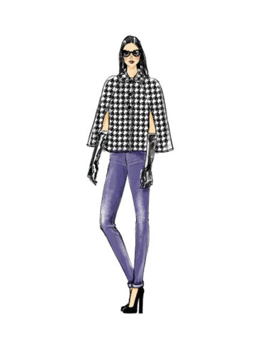 Modello di mantello - Vogue 8959