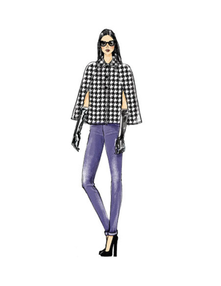 Modello di mantello - Vogue 8959