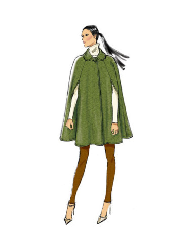 Modello di mantello - Vogue 8959