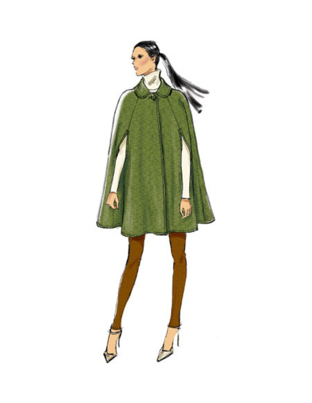 Modello di mantello - Vogue 8959