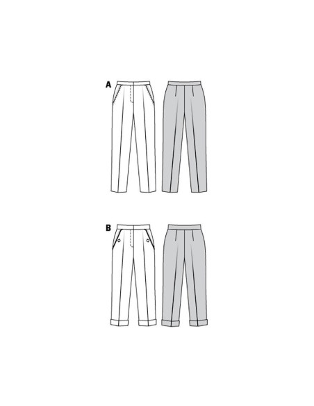 Modello di pantaloni - Burda 6101
