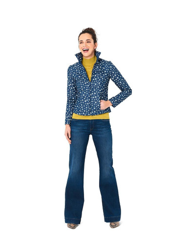 Modello di gilet e giacca - Burda 6114