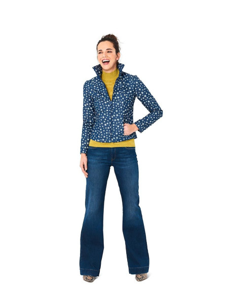 Modello di gilet e giacca - Burda 6114