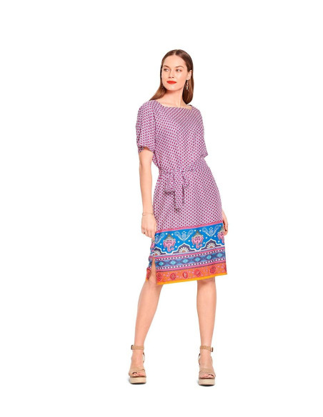Modello per top e abito - Burda 6117