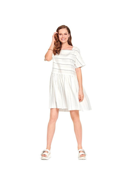Modello per top e abito - Burda 6117