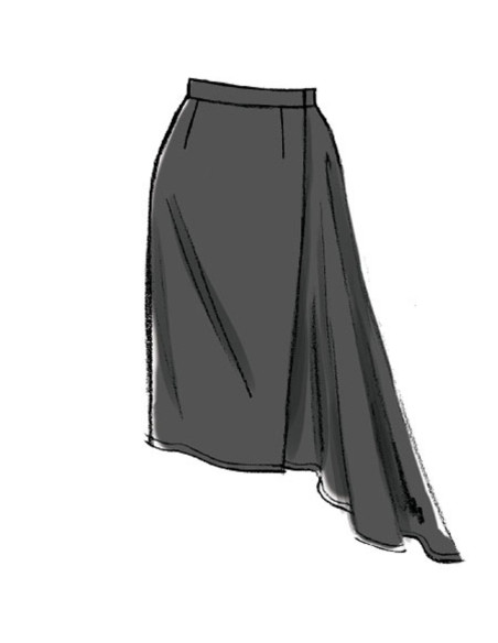 Modello di gonna - Vogue 8956