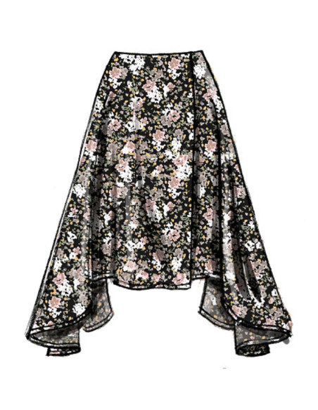 Modello di gonna - Vogue 8956