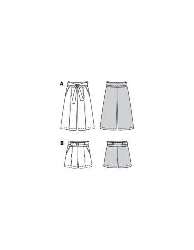 Modello di gonna-pantalone - Burda 6138