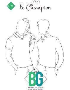Modello di polo da uomo Le Champion - Les BG