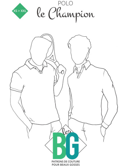 Modello di polo da uomo Le Champion - Les BG