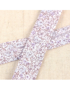 Bordo floreale - Grigio chiaro
