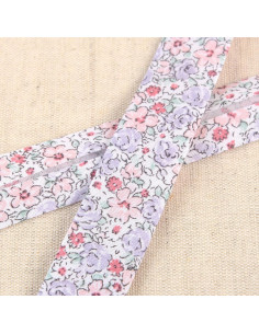 Bordo floreale - Rosa antico
