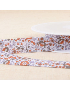Bordo fiori - Grigio chiaro