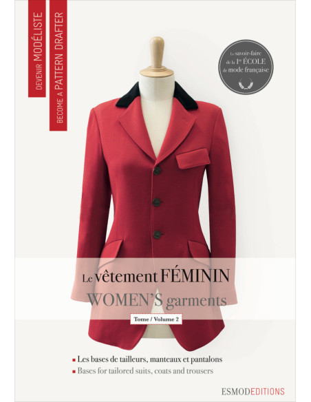 Libro diventare modellista: l'abbigliamento femminile volume 2