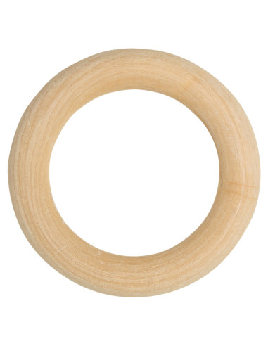 Anello in legno per sonagli e giostrine 75 mm