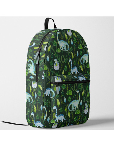 Tessuto cotone deluxe BIO - Dinosauri ruggiscono