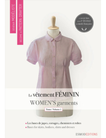 Libro diventare modellista: l'abbigliamento femminile volume 1