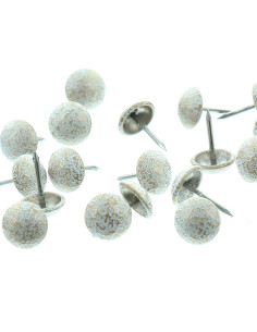 Chiodi da tappezzeria Select - Bianco ottone