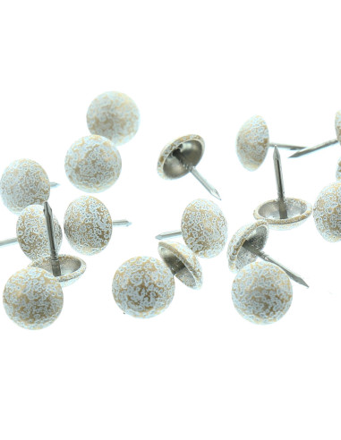 Chiodi da tappezzeria Select - Bianco ottone