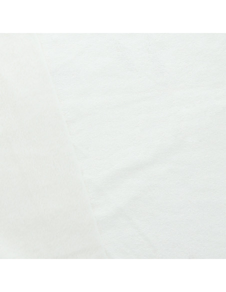 Tessuto micro spugna viscosa - Bianco