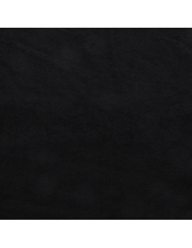 Tessuto micro spugna viscosa - Nero